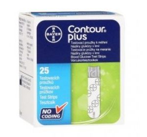 Contour Plus Test Strips 2x25's