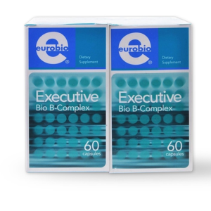 Eurobio Exec Bio B-Complex Act Formula Caps 2x60's