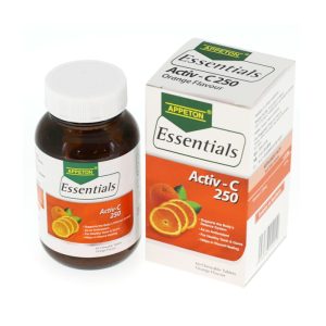 Appeton Activ-C Tabs 250mg x 60's (Orange)