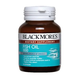 B/Mores Fish Oil 1000mg Odourless Caps x 30's