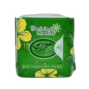 Bio Sanitary Pads Pantiliners x 20's (Green)