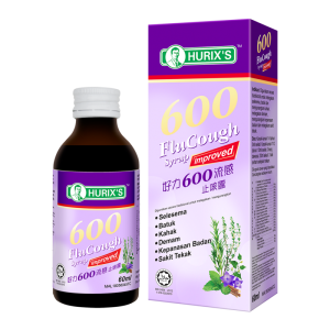 Hurixs 600 FluCough Syrup x 100ml