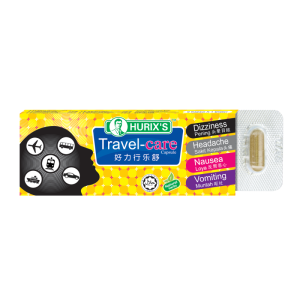 Hurixs Travel Care Caps x 6's