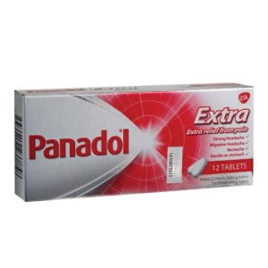 Panadol Extra Tabs 500mg x 12's