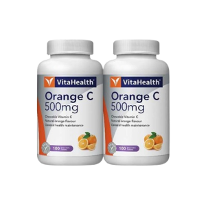 Vita Vit C 500mg Chewable Tabs 2x100's
