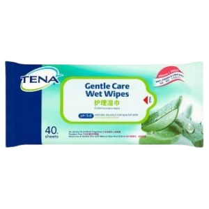Tena Gentle Clean Wet Wipes x 40's
