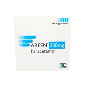 Arfen Supp 250mg x 100's