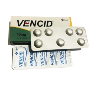Vencid Tab 40mg 2x7's