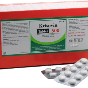 Krisovin 500 Tabs 10x10's