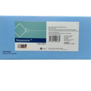 Xepasone Tabs 5mg 10x10's