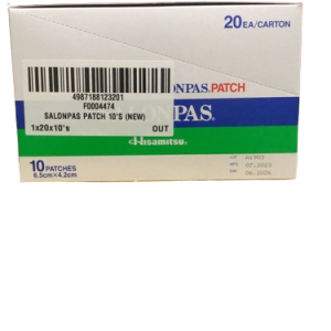 Salonpas Pain Relief Patch x 10's