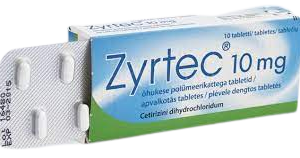 Zyrtec Tabs 10mg x 50's