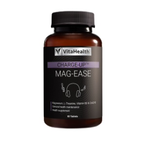 Vita Charge Up Mag-Ease Tabs x 60's