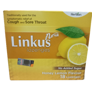 Herbion Linkus Nova Lozenges (Honey Lemon) x 18's