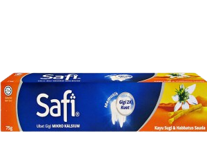 Safi Ubat Gigi Kayu Sugi x 75g