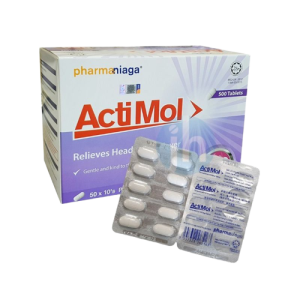 Actimol Tabs 650mg 10x10's