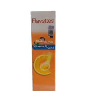 Flavettes Dual Action Vit C + Zinc x 15's (Orange)